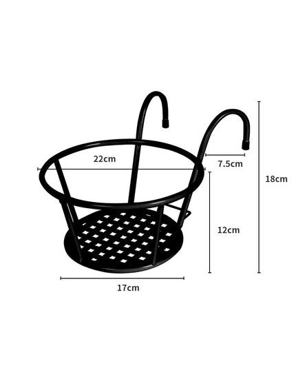 Levede 3x Plant Stand flower Holder Black-1975420370240540674
