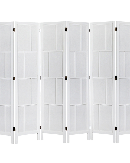 Levede 6 Panel Room Divider 170cm Freestanding Screen-1973194197406191624