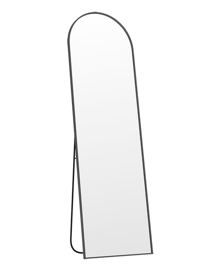 Yezi 165X60CM Full Length Mirror Wall Mounted Mirror Black-1973193573197287432