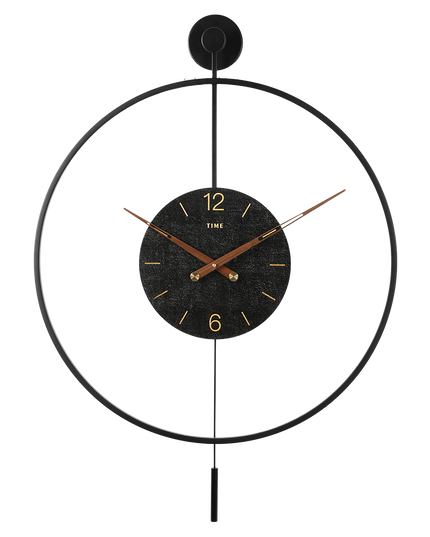 Yezi Wall Clock 50cm Large Round Modern Home Decoration-1975420334714785800