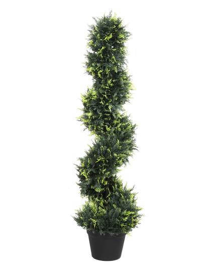 Lambu Artificial Spiral Cedar Tree-1975420332865097736
