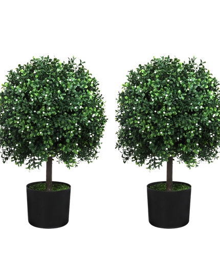 Lambu Artificial Boxwood Topiary Ball Tree-1975420332667965448