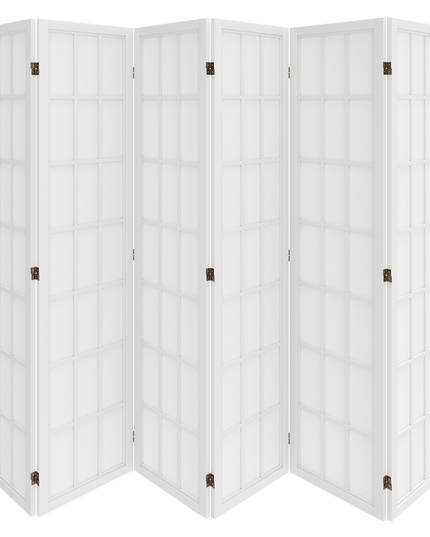 Levede 6 Panel Room Divider 170cm Freestanding Screen-1973193605967384584