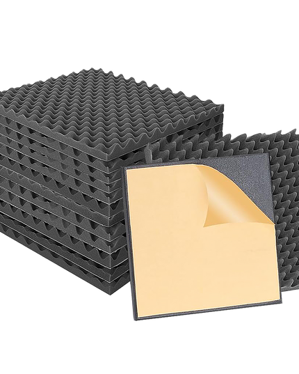 14PC Acoustic Foam Wall Panels 50x50x5cm-1973193522542678024