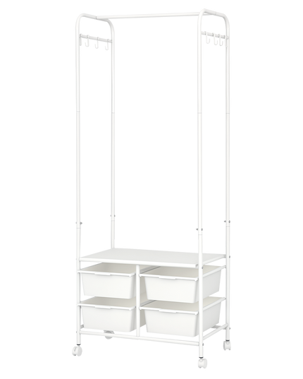 Levede 63CM Clothes Rack Stand Heavy Duty Hanging-1973193530570575880