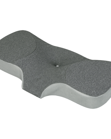 Dreamz Memory Foam Pillow Pillowcase Supprt Grey Rebound-1973193536392269832