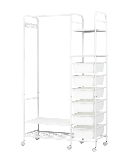 Levede 94CM Clothes Rack Stand Heavy Duty Hanging-1973193530797068296