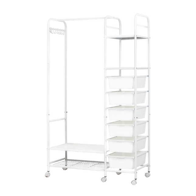Levede 94CM Clothes Rack Stand Heavy Duty Hanging-1973193530797068296