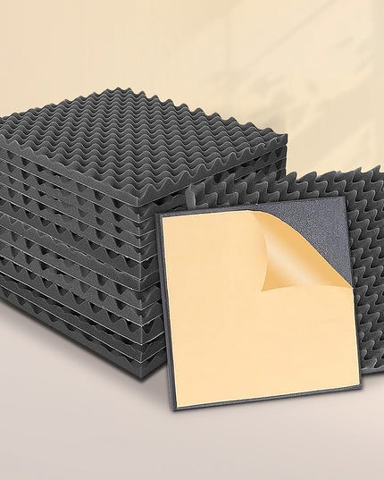 14PC Acoustic Foam Wall Panels 50x50x5cm-1973193522542678023