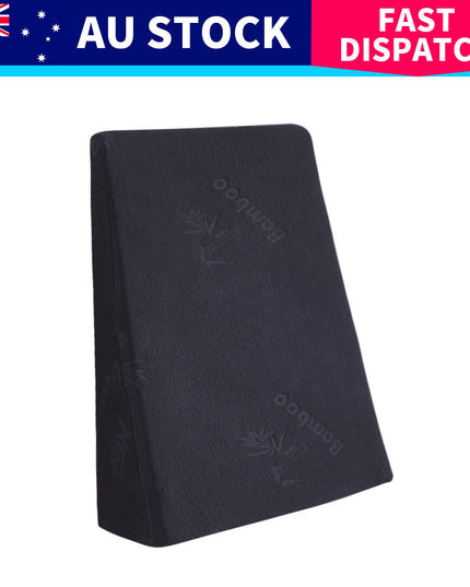 2x Cool Gel Memory Foam Bed Wedge Pillow-1973193472584323081