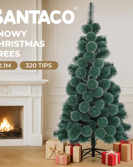 Santaco 2.1M 320 Tips Christmas Tree Full Pine Needle-1973193580059168773