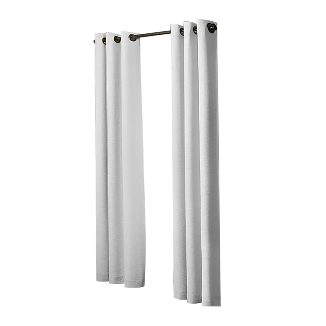 2x Blockout Curtains Panels 3 Layers Grey-1973194062467043329