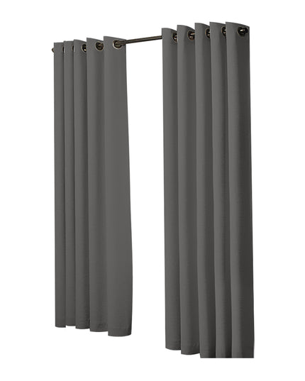 2x Blockout Curtains Panels 3 Layers Charcoal-1975420490252161025