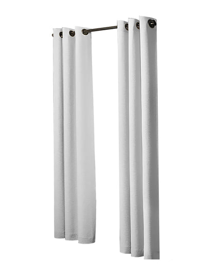 2x Blockout Curtains Panels 3 Layers Grey-1973194063247183873