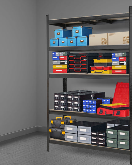 Traderight Warehouse Shelving Shelves Black-1973193892593537030