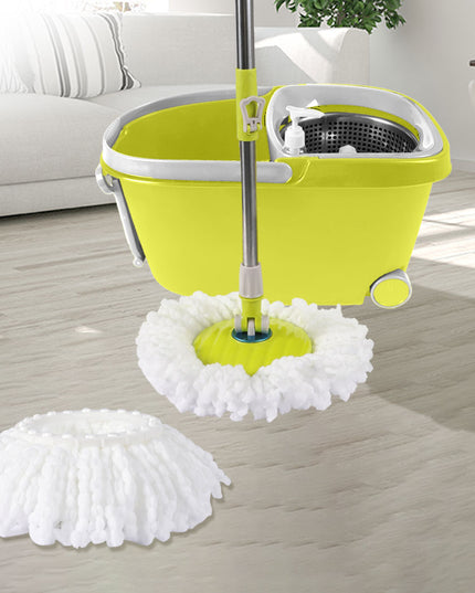 Cleanflo Spin Mop Bucket Set 360? Spinning Green-1973193868803444742