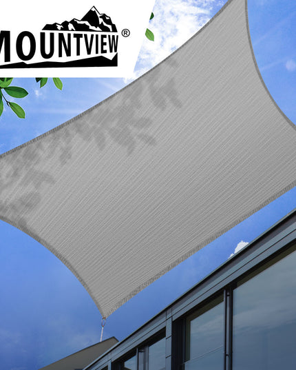 Mountview Sun Shade Sail Cloth Canopy Charcoal 180-1973193753988567046