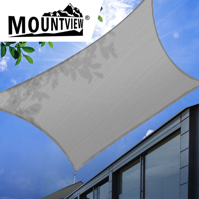 Mountview Sun Shade Sail Cloth Canopy Charcoal 180-1973193753988567046