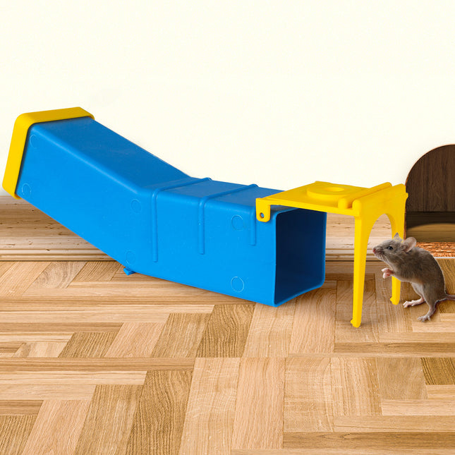 Lambu 2x L Mouse Rat Trap Cage Catch Blue Large-1973193697822642182