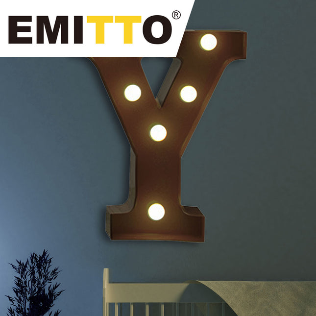 LED Metal Letter Lights Free Standing-1973194150211883014