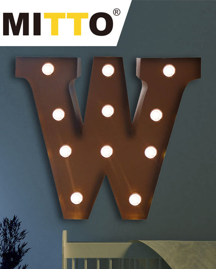 LED Metal Letter Lights Free Standing-1973194150023139334