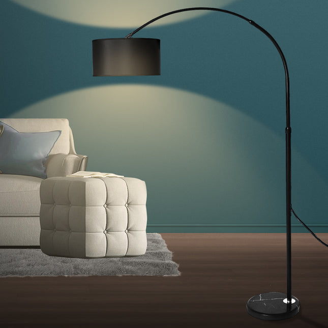 EMITTO Modern LED Floor Lamp Reading Black-1973193952978931718