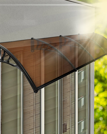 Mountview Window Door Awning Outdoor 1M X 4M Brown 1x4M-1975420432622424070