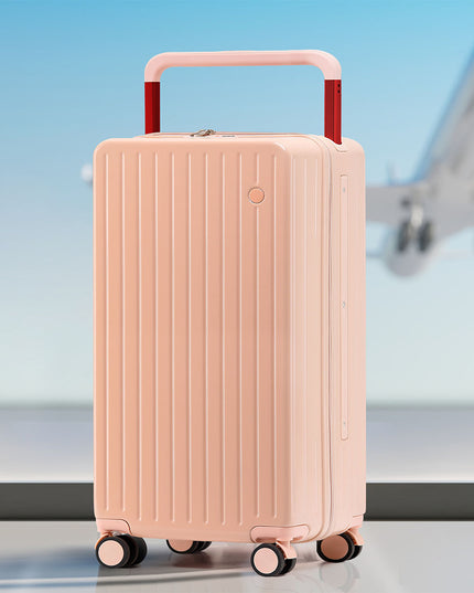 Slimbridge 26" Luggage Wide Handle Hard Case Pink-1975420323562131462