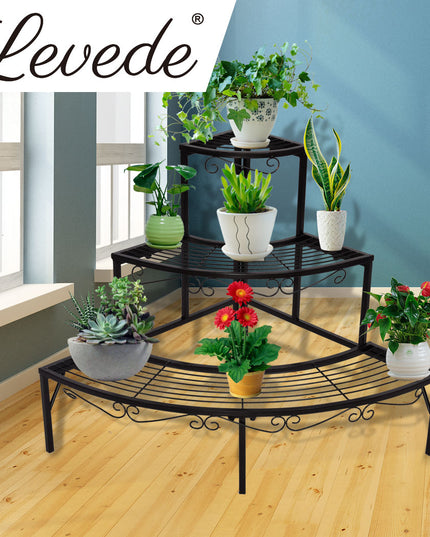 Levede Outdoor Indoor Pot Plant Stand-1973193770564456454