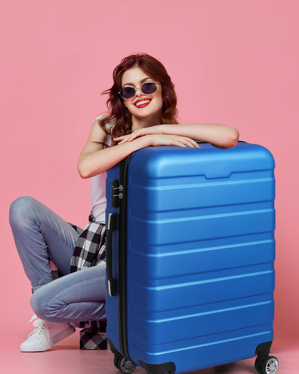 Slimbridge 28"Luggage Case Suitcase Blue 28 inch-1975420480382963718