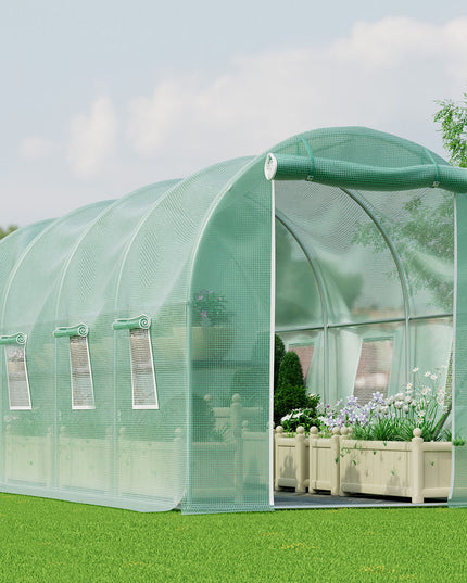 Lambu Greenhouse Walk-In Green House Shed 4M-1975420384794775559