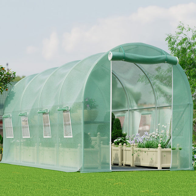 Lambu Greenhouse Walk-In Green House Shed 4M-1975420384794775559