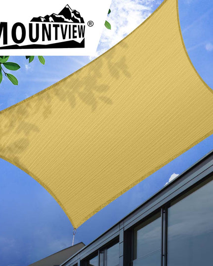 Mountview Sun Shade Sail Cloth Canopy Sand 180-1973193754177310726