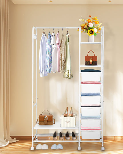 Levede 94CM Clothes Rack Stand Heavy Duty Hanging-1973193530797068294