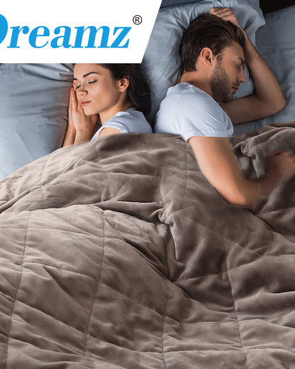 DreamZ Weighted Blanket Heavy Gravity Mink 9KGS-1975420481972604934