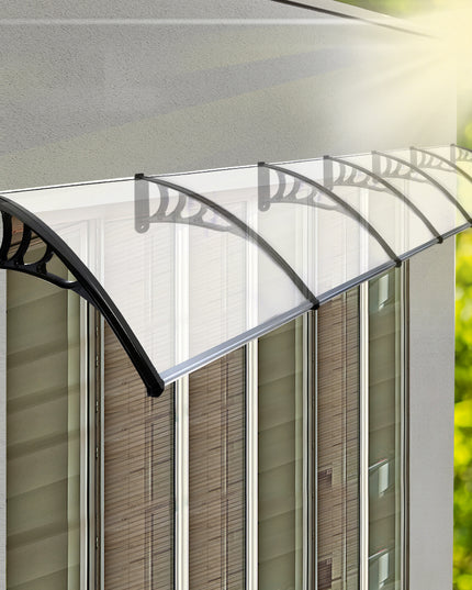 Mountview Window Door Awning Outdoor 1M X 6M Transparent 1x6M-1975420432836333574