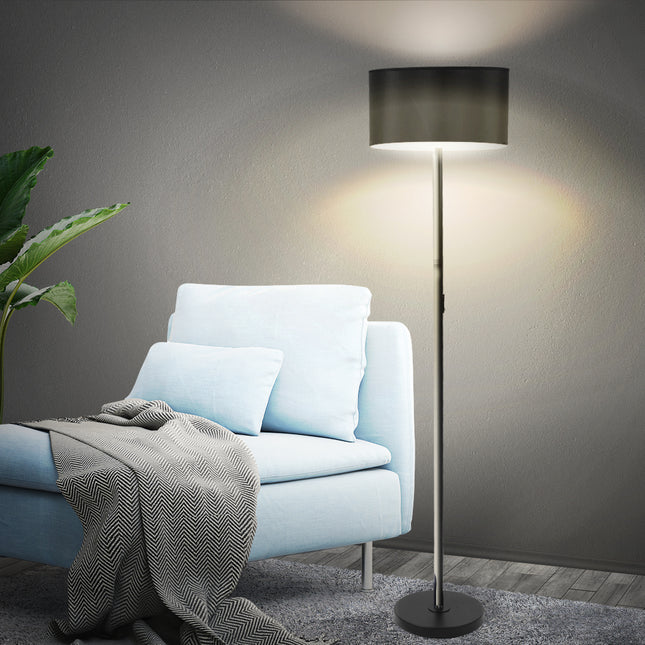 EMITTO Modern LED Floor Lamp Stand Reading Black-1973193948923039750