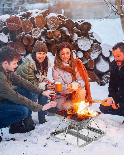 Levede Folding BBQ Portable Charcoal Grill 2-IN-1-1973193516284776454