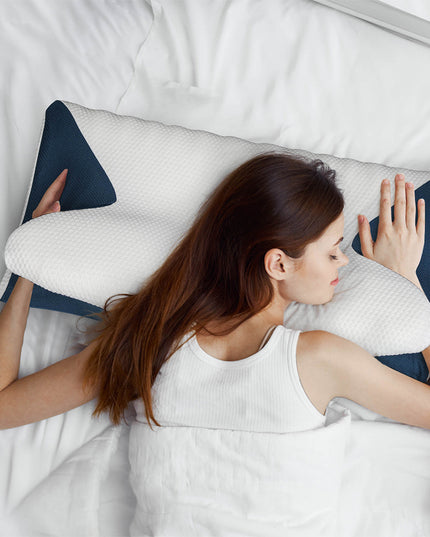 Dreamz Memory Foam Cervical Pillow Pain Relief-1973193536987860998