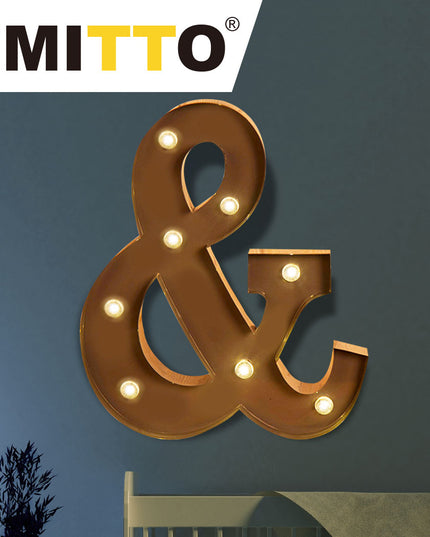 LED Metal Letter Lights Free Standing-1973194149138141190