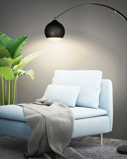 EMITTO Modern LED Floor Lamp Stand Reading Black-1973193948558135302