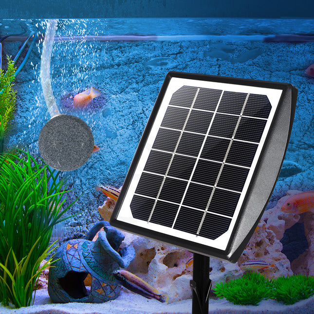 Lambu Solar Oxygenator Air Pump Powered-1975420371666604038
