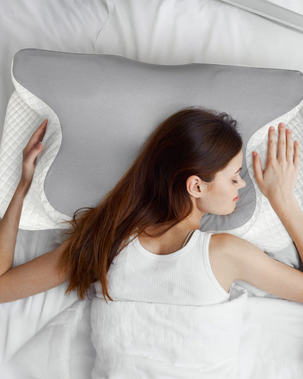 Dreamz Memory Foam Pillow Shoulder Neck Support-1973193535964450822