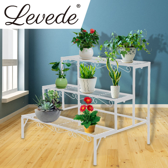Levede Plant Stands Outdoor Indoor Metal-1973193770203746310