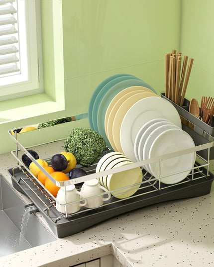 Toque Dish Drying Rack Plate Drainer Cup Holder-1973193546118860806