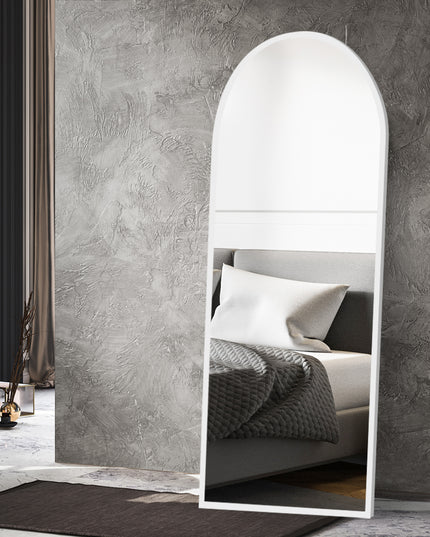 Yezi Floor Mirror Full Length Mirrors 1.8M White-1975420501320929286