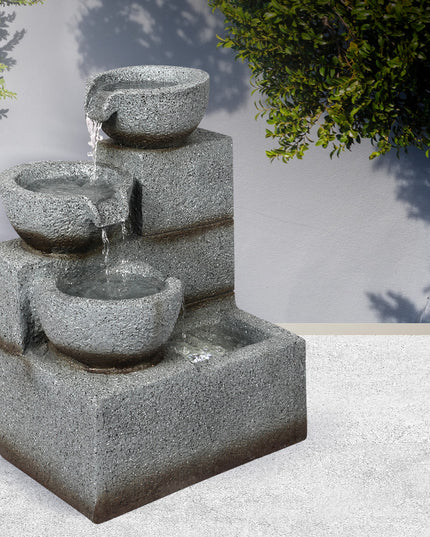 Lambu Electric Fountain Water Bird Bath-1975420371121344518