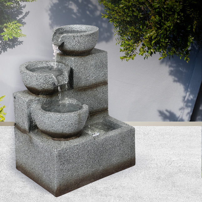 Lambu Electric Fountain Water Bird Bath-1975420371121344518