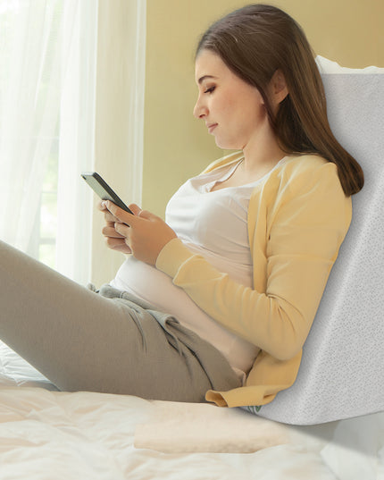 DreamZ Bedding Wedge Pillow Memory Foam White 30-1973193852407910406