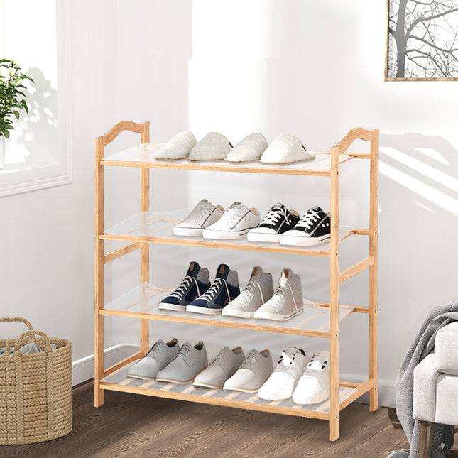 Levede Bamboo Shoe Rack Storage Wooden-1975420510082830342